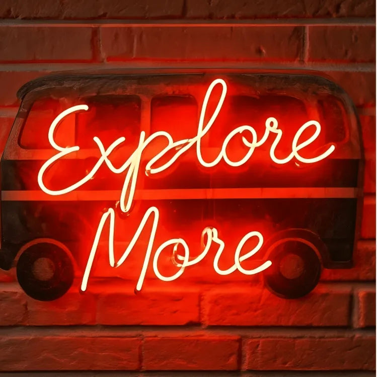 Explore More Neon Sign – Exquisite Home & Office Decor - Neonwale