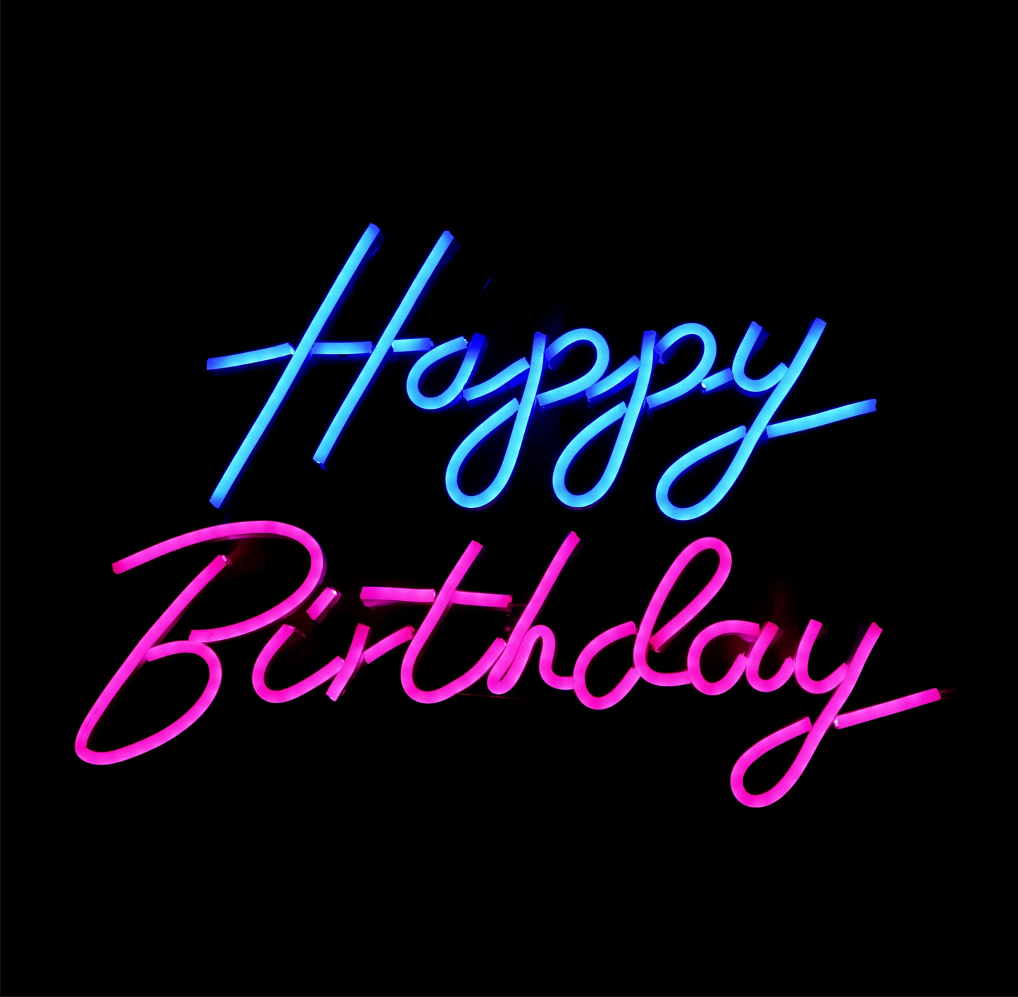 Buy Happy Birthday Neon Signs Online - Neonwale.in - Neonwale