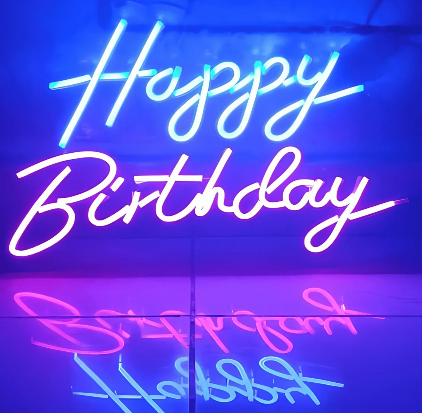 Buy Happy Birthday Neon Signs Online - Neonwale.in - Neonwale