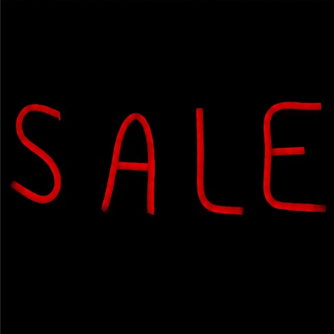 NEONWALE Handcrafted SALE (Red) Neon Sign - Neonwale