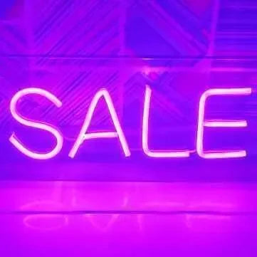 Sale Neon Signs - Brighten Your Offers | NeonWale.in - Neonwale