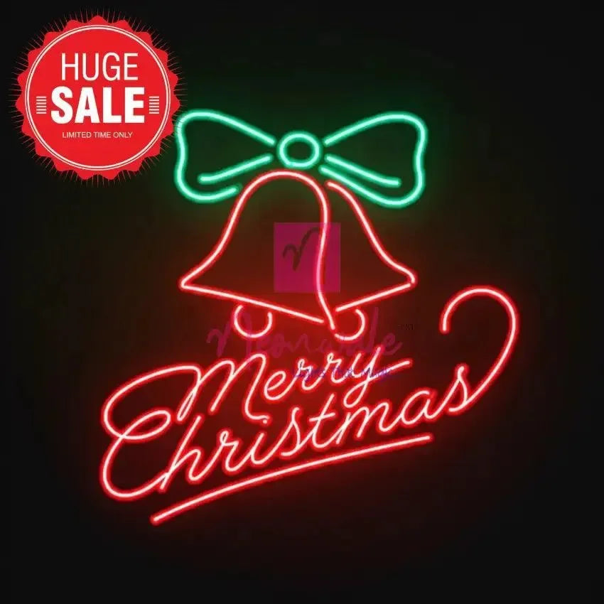 christmas-neon-sign-jingle-bells-holiday-decor-lights-122 - Neonwale