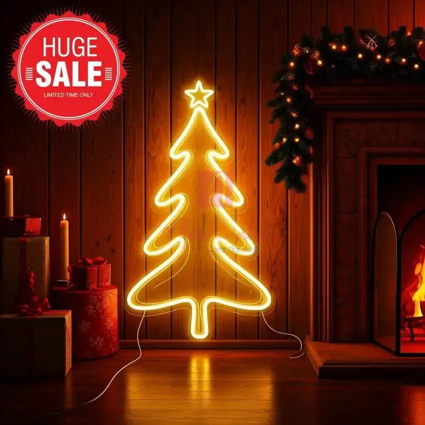 christmas-tree-neon-sign-modern-holiday-decor-neonwale-india-14-23-inches-warm-white-lights-839 - Neonwale