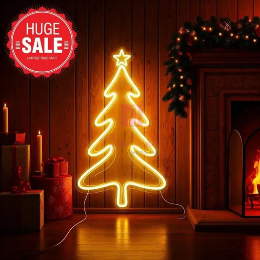 christmas-tree-neon-sign-modern-holiday-decor-neonwale-india-14-23-inches-warm-white-lights-839 - Neonwale