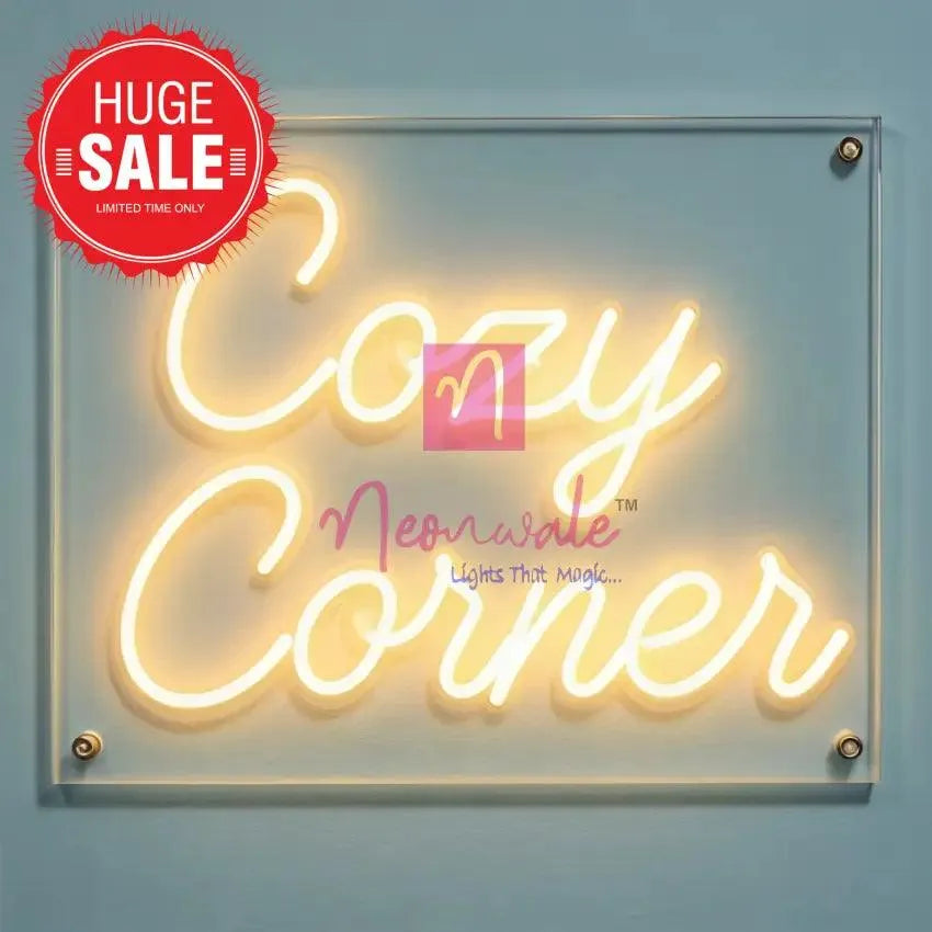 Cozy Corner Neon Sign - Handcrafted LED Light for Your Space - Neonwale