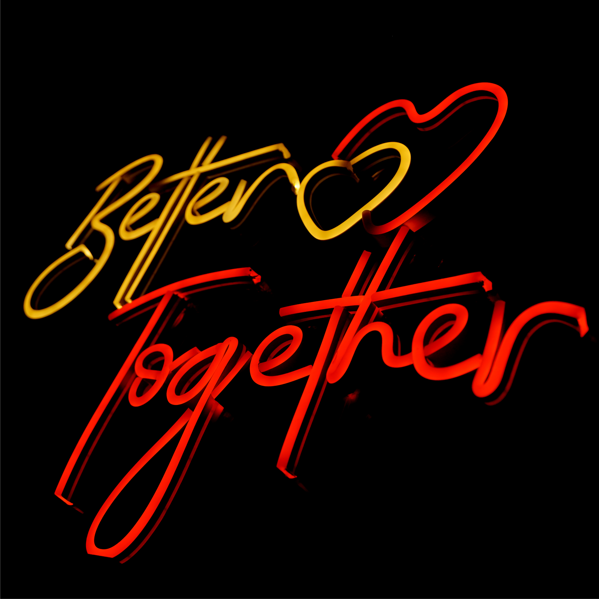 Better Together Neon Signs Customisable