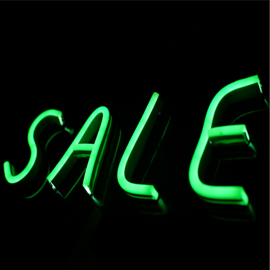 SALE Neon Light Handcrafted