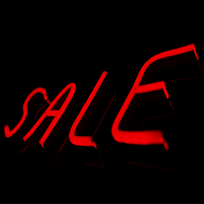 NEONWALE Handcrafted SALE (Red) Neon Sign - Neonwale 