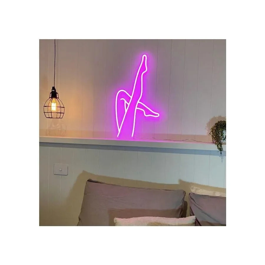 Sexy Legs Neon Lights Sign- Customisable Design | Neonwale - Neonwale 